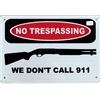 Image 1 : Tin Sign Don't Call 911