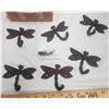 Image 1 : 6 Iron Dragonfly Hooks