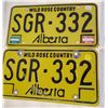 Image 2 : 4 Licence Plates