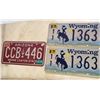 Image 1 : 3 Licence Plates