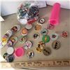Image 1 : Pogs and slamers and smal bag of misc