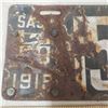 Image 2 : 1919 Saskatchewan Liscence Plate vintage original  Sask plate