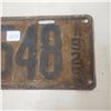 Image 2 : 1925 Saskatchewan Liscence Plate vintage original Sask plate