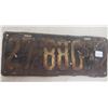 Image 2 : 1927 Saskatchewan Liscence Plate vintage original Sask plate