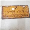 Image 1 : 1947 Saskatchewan Liscence Plate vintage original Sask plate