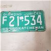 Image 1 : 1965 Saskatchewan Liscence Plate vintage original Sask plate