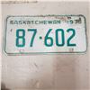 Image 1 : 1970 Saskatchewan Liscence Plate vintage original Sask plate