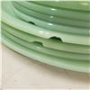 Image 3 : Green fire king plates - some have chips