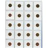 Image 2 : 1 Page of Canadian Pennies 1941-1977