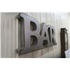Image 2 : Tin Bar Sign 16 X 36 X 2.75