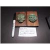 Image 2 : MAYAN HAND CARVED STONE FACES SOUVENIRS