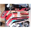 Image 2 : 690 VINTAGE MINI HOCKEY STICKS AND PADS AS SHOWN