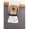 Image 2 : 697 VINTAFE WESTCLOX ROLLTOP VINTAGE TRAVEL ALARM CLOCK