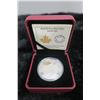 Image 1 : 2014 Arctic Fox $5. One Ounce .9999 Pure Silver. Proof. Includes COA, case and box of issue.