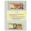 Image 1 : Lot of 2 Poland notes. 1976 100 Zlotych and 1982 500 Zlotych. VF & Unc.