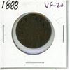 Image 1 : 1888 Canadian Victorian Large Cent. VF-20.