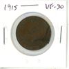 Image 1 : 1915 Canadian Large Cent. World War I issue. VF-30.