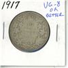 Image 1 : 1917 Silver 50 Cents. World War I issue. VG-8 or better.