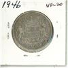 Image 1 : 1946 Silver 50 Cents. VF-20.