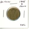 Image 1 : Great Britain. 1945 3 Pence. World War II issue. Uncirculated.