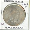 Image 1 : U.S. 1923S Peace Silver Dollar. San Francisco Mint. EF-40.