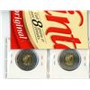 Image 2 : Lot of 2 Canadian 2019 D-Day Toonies. Colourized and Regular. Both BU from an original roll.