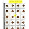 Lot of 20 Lustrous Canadian Small Cents 1940 – 2002P. All coins are Uncirculated or BU Red.