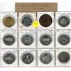 921  Lot of 12 Regina Trade Dollars and Medals 1967  1998. Includes Centennial, Pemmican Pete and Pearl, Wes