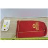 Image 2 : Canadian Schenley red bag with gold embroidery. For your other marble collection.