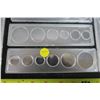 Image 2 : Lot of 5 Hard Plastic Holders for Canadian Proof Like or Mint Sets. Near New.