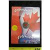 Image 1 : 2004P Colourized Celebration 25 Cents. Red Maple Leaf. Package never opened.