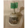 Image 2 : VINTAGE AVON WINTER SCENCE CHINA DINNER BELL