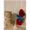 Image 2 : 987 – LOT OF 2 VINTAGE PAPA SMURF AND YOU TEMPT ME LITTLE DEVIL