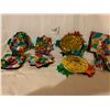 Image 3 : 1028-VINTAGE FOIL GARLAND STREAMERS  LOT OF 6