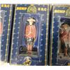 Image 6 : (7) Vintage RCMP GRC Handpainted Metal Mountie Figure
