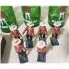 Image 2 : Vintage Royal Canadian Mounted Police Metal figures (some figures missing arms) RCMP + 1940s Canada 