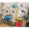 Image 14 : huge RCMP collector lot mugs,  pints, two coaster sets, tons of plates , very cool salt and pepper G