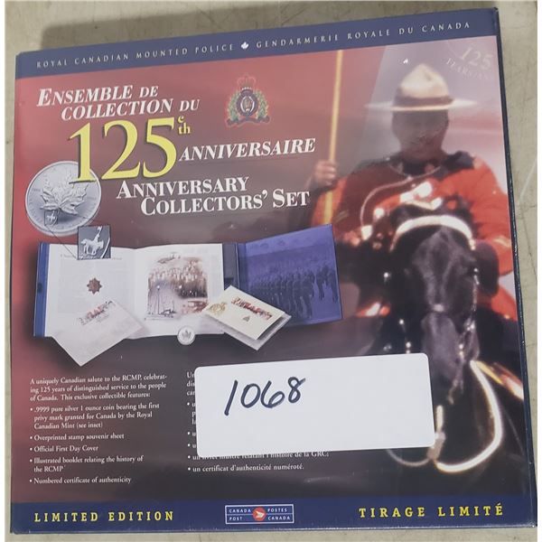 Limited Edition RCMP 1873-1998 GRC RCMP 125th Anniversary Collectors stamp  Set