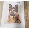 Image 1 : RCMP with Dog Art piece by Bill McMillan
