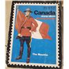 Image 4 : RCMP Canada Stamp Album - The Mountie + RCMP Musical Ride wall art Strath Craft