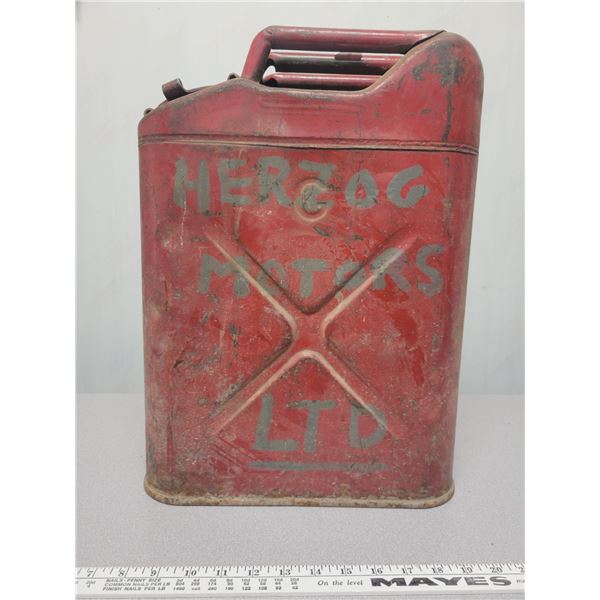 Antique fuel can