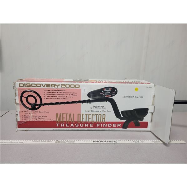 Discovery 2000 metal detector / treasure finder