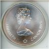 Image 2 : 1976 Montreal Olympics fine silver $10 ten dollar coin