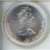 Image 2 : 1976 Montreal Olympics fine silver $10 ten dollar coin