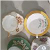 Image 12 : 6 fine china teacups with matching saucers