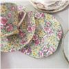 Image 1 : 4 fine china trios teacups with matching saucers
