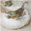 Image 3 : 4 fine china trios teacups with matching saucers