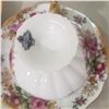 Image 15 : 6 fine china teacups with matching saucers