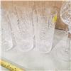 Image 3 : 4 crystal wine glasses and water glasses