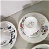 Image 6 : 6 fine china teacups with matching saucers